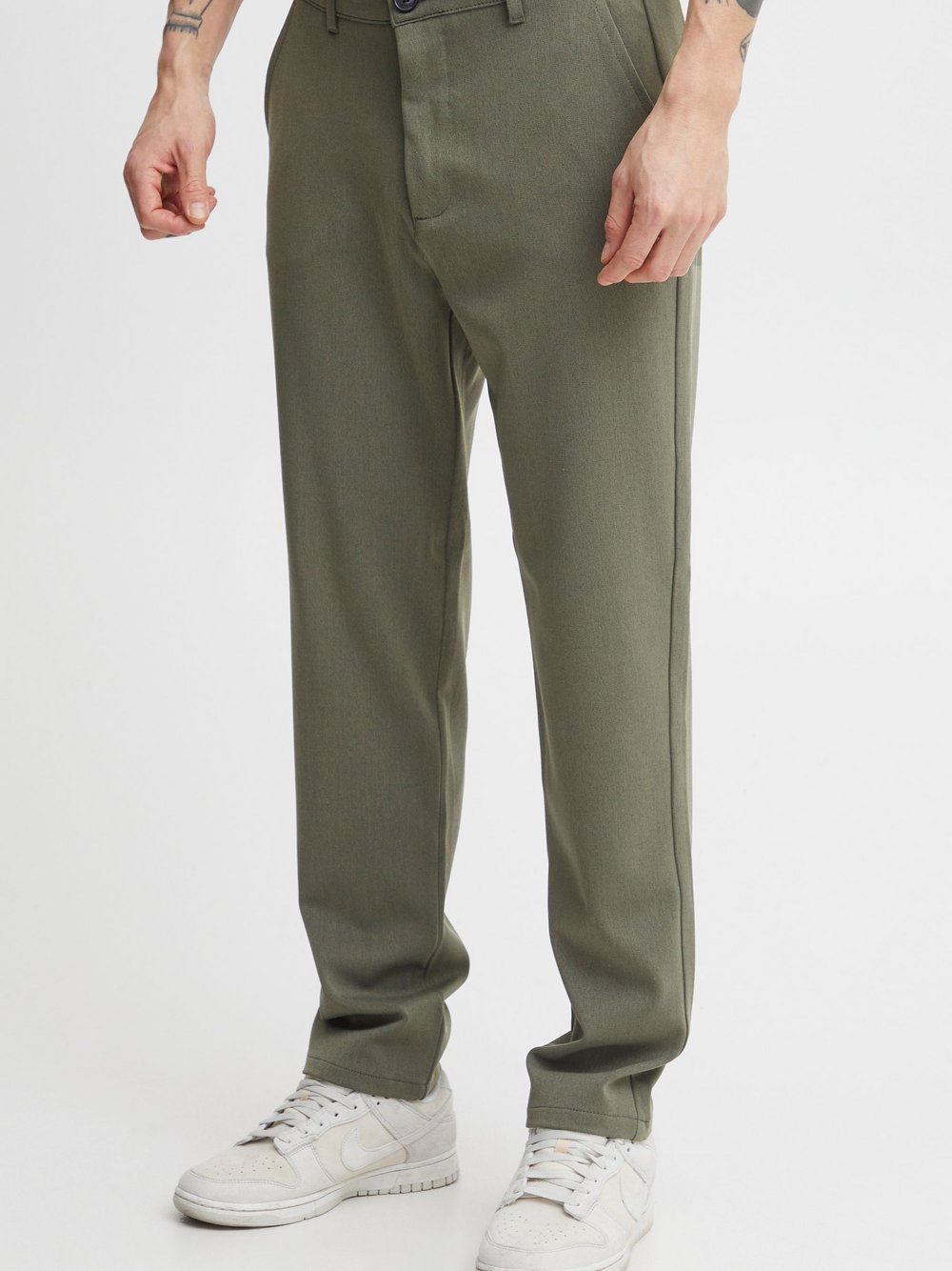 Solid Stoffhose Herren grün, 30-30 Image