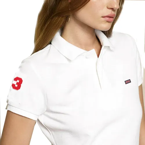 Hohe Qualität 100% Baumwolle Sommer Damen Polos Shirts Neue-Stickerei 3 Casual Kurzarm Polos Femmes