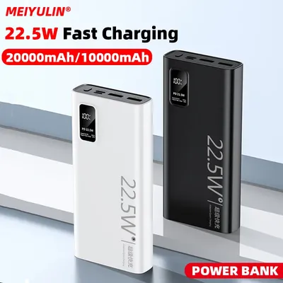 20000 mAh Power Bank 10000 mAh Tragbare 22,5 W UAB C PD20W Schnelle Lade Externe Batterie Powerbank Für iPhone 15 14 Xiaomi Samsung