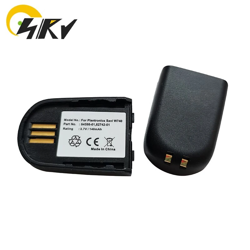 3,7 V Headset Batterie 84598-01 für Plantronics Savi 440, 740,W440,W440-M,W740, w740-M, W745, WH500, Für Microsoft Lync 2010 Image