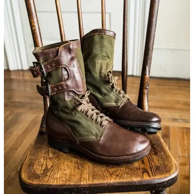 Mittelalterlichen Steampunk Cosplay Stiefel Männer Winter Larp Viking Pirate PU Leder Schuhe Image