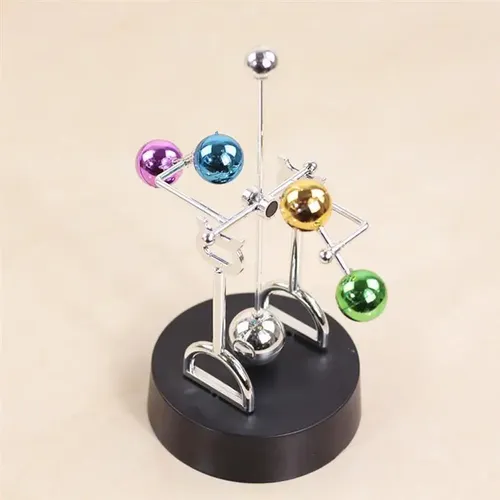 Elektronische Perpetual Motion Spielzeug Perpetual Instrument Revolving Balancen-kugeln Physik