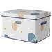 NUOLUX Collapsible Storage Bin with Handles Storage Box Clothes Storage Basket Organizer Box