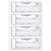 ZQRPCA 1L176 Purchase Order Book 7 x 2 3/4 Two-Part Carbonless 400 Sets/Book