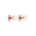 Purelei - Ohrringe Rose Quartz mit einer Perle aus Rosenquarz Damen