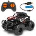 Remote Control Car for Boys 2-5 1:43 Scale Rechargable RC Car Toddler Toys Age 2-4 Mini Truck Toy Vehicle Christmas Birthday Gifts 2.4 GHz RC Toys Cars for 2 3 4 5 Year Old Boys Black