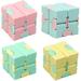 Infinity Cube Toy Anxiety Relief Fidget Toy Hand-Held Magic Sensory Stress Cube Toy for Adults Hand Cube Relieve Stress and Anxiety Relief and Kill Time-4 PCS