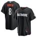 Men's Nike Cal Ripken Black Baltimore Orioles City Connect Replica Player Jersey