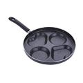 HEMOTON Egg Frying Pan Non Stick Egg Cooker Pot Heart Shaped Swedish Pancake Mini Omelette Skillet Kitchen Breakfast Maker 28cm