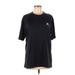 Adidas Active T-Shirt: Black Graphic Activewear - Women's Size Medium