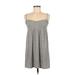 Xhilaration Casual Dress - Mini: Gray Marled Dresses - Women's Size Medium