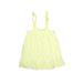 Egg New York Jumper: Yellow Floral Skirts & Dresses - Kids Girl's Size 4