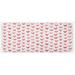 Pink 0.1" x 47" L X 19" W Kitchen Mat - East Urban Home Love Kitchen Mat 0.1 x 19.0 x 47.0 D, Polyester | 0.1" H X 47" L X 19" W | Wayfair