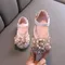 Chaussures brillantes avec perles et biscuits pour enfants chaussures de princesse pour enfants