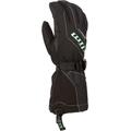 Klim Ember Gauntlet Ladies Snowmobile Gloves, black-green, Size L for Women