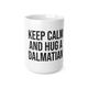 Keep calm and hug a Dalmatian mug coffee tea gift present christmas birthday