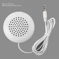 Kebidu Mini Speaker White 3.5mm Portable Speakers Aux Loudspeaker Smartphone Player Handsfree for