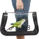 Lightweight Bird Cage Parrot Carrier Bag with Perch for Parakeet Cockatiel Travel Rats Bunny Small