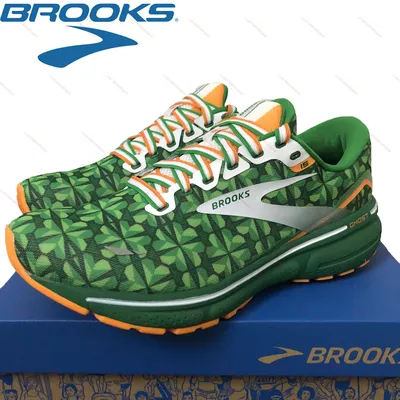 BROOKS Ghost 15 Men Running Shoes Women Sports Shoes Outdoor Non-slip Shock-Absorbing Elastic