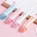Cute Cat Paw Erasers Kawaii Retractable Push Pull Rubber Erasers Wipe Clean Correction Tools Kids