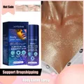 Highlighter Powder Spray Waterproof Long Lasting Shiny Face Contour Hair Body Clothes Glitter Makeup
