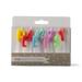 Lets Party Candle Set Paraffin Wax Plastic Pick Birthday Party Decor