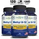 Vitamin B12 Supplement - Helps Increase Energy Levels Supports Skin Health Brain Heart Digestive