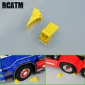 2pcs Trailer wheel tire rubber slip stopper For 1/14 Tamiya RC Truck Trailer Scania Benz Actros
