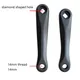 140mm/152mm Children Bicycle Cranks Aluminum Alloy Left Crank Arm Set For 7/8/9 Speed Mountain Bike