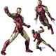 Marvel Avengers Ironman Action Figures Toys Superhero Iron Man Mk85 Model Doll Collectible Ornaments