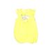Short Sleeve Outfit: Yellow Tops - Size 24 Month