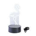 Touch Bedside Lamp Flamingo Style Lighting Lights Headboard Usb Night Stand Lamps Nightstand