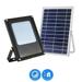 Solar Powered 6 watt Black Outdoor Integrated LED Landscape Flood Light with Bright Selectable for Safety & Decoration