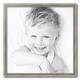 ArtToFrames 24 x 24 Contrast Light Grey Picture Frame 24x24 inch Gray Wood Poster Frame (WOM-4929)