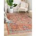 Rugs.com Lola Collection Rug â€“ 8 x 10 Brick Red Medium Rug Perfect For Living Rooms Large Dining Rooms Open Floorplans