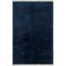 Mirai 6' Round Modern Wool Onyx/Midnight Blue/Jet Black/Navy Area Rug - Hauteloom