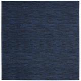 9 x 9 ft. Midnight Blue Non Skid Indoor & Outdoor Square Area Rug - Midnight Blue - 9 x 9 ft.