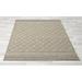 8 x 10 ft. Gray Geometric Handmade Indoor & Outdoor Rectangle Area Rug - Gray - 8 x 10 ft.