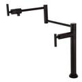 19.25 in. Manhattan Deck Mount Pot Filler Oil Rubbed Bronze