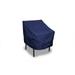 Eevelle Meridian Patio Table Chair Cover Marinex Marine Grade Fabric Durable Waterproof - Outdoor Lawn Furniture Chair Covers - Weather Protection - 26 H x 25.50 W x 28.50 D - Navy