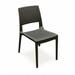 Verona Resin Wickerlook Dining Chair Brown