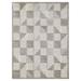 8 x 10 ft. Gray Triangle Indoor or Outdoor Area Rug - Gray - 8 x 10 ft.