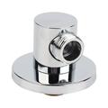 Shower Hose Connector Home Copper Wall Mounted Shower Hose Fitting Wall Elbow Bathroom Accessories G1/2in