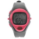 FRCOLOR 06221 Waterproof Unisex Pulse Heart Rate Monitor Calorie Counter Sports Digital Watch with Date /Alarm /Stopwatch (Rosy)