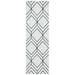 SAFAVIEH Adirondack Caitriona Geometric Runner Rug Ivory/Black 2 6 x 12