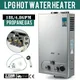 6/8/10//18l lpg Gas Propan Instant Tankless Warmwasser bereiter Kessel Edelstahl Gas Warmwasser