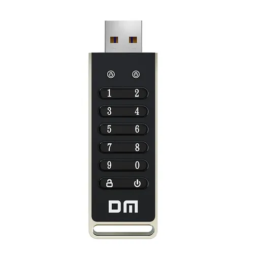 DM FD063 256-bit Verschlüsselt USB Stick Passwort Sicher-Stick USB 3 2 U Disk Unterstützung