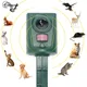Solar Ultraschall Tier Repeller Pir Sensor Repellent Outdoor Garten Schädling Maus Vogel Katze Hund