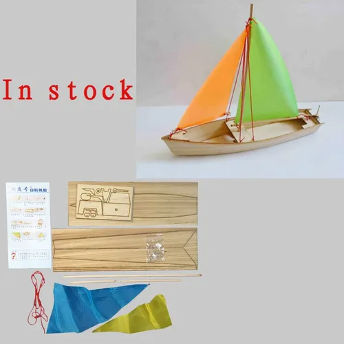 Segelschiff Holzschiff Modell Montage Kit DIY Dongting Segelschiff Modell Dekoration Montage