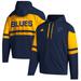 Men's adidas Navy St. Louis Blues Full-Zip Hoodie